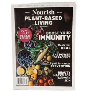 🍒4 for $20🍒 Nourish - Plant Based Living - Special Edition Magazine